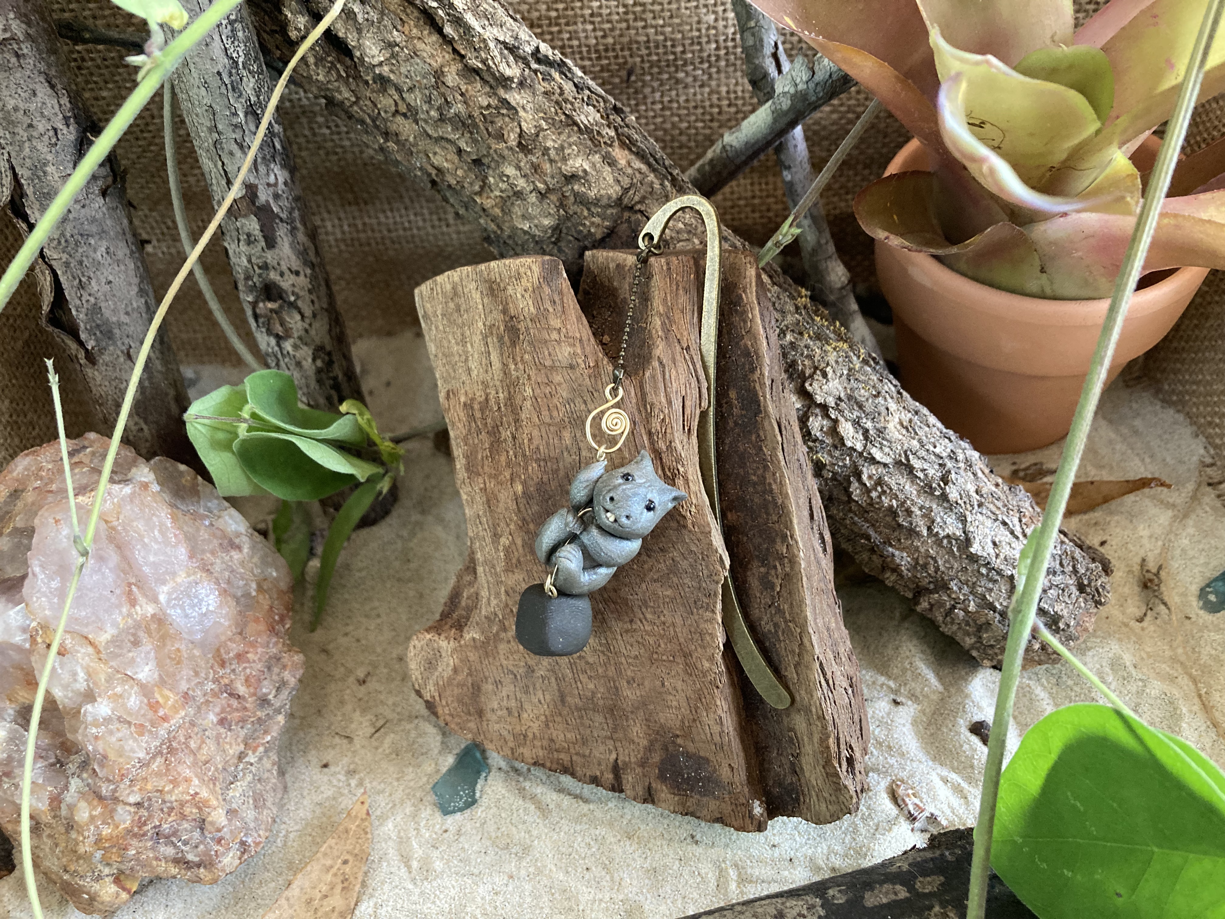 Hairy Nosed Wombat Bookmark