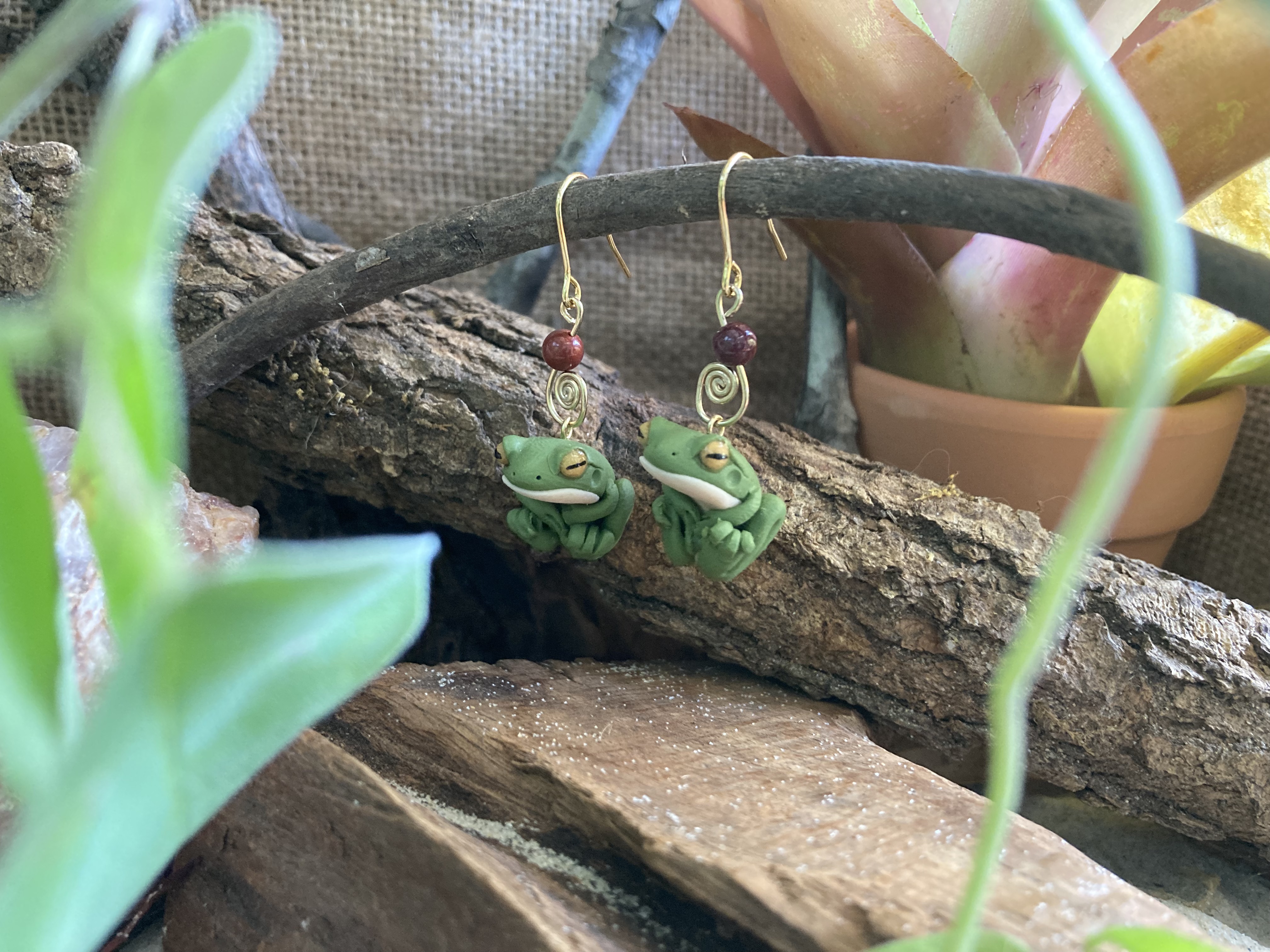 Frog Earrings