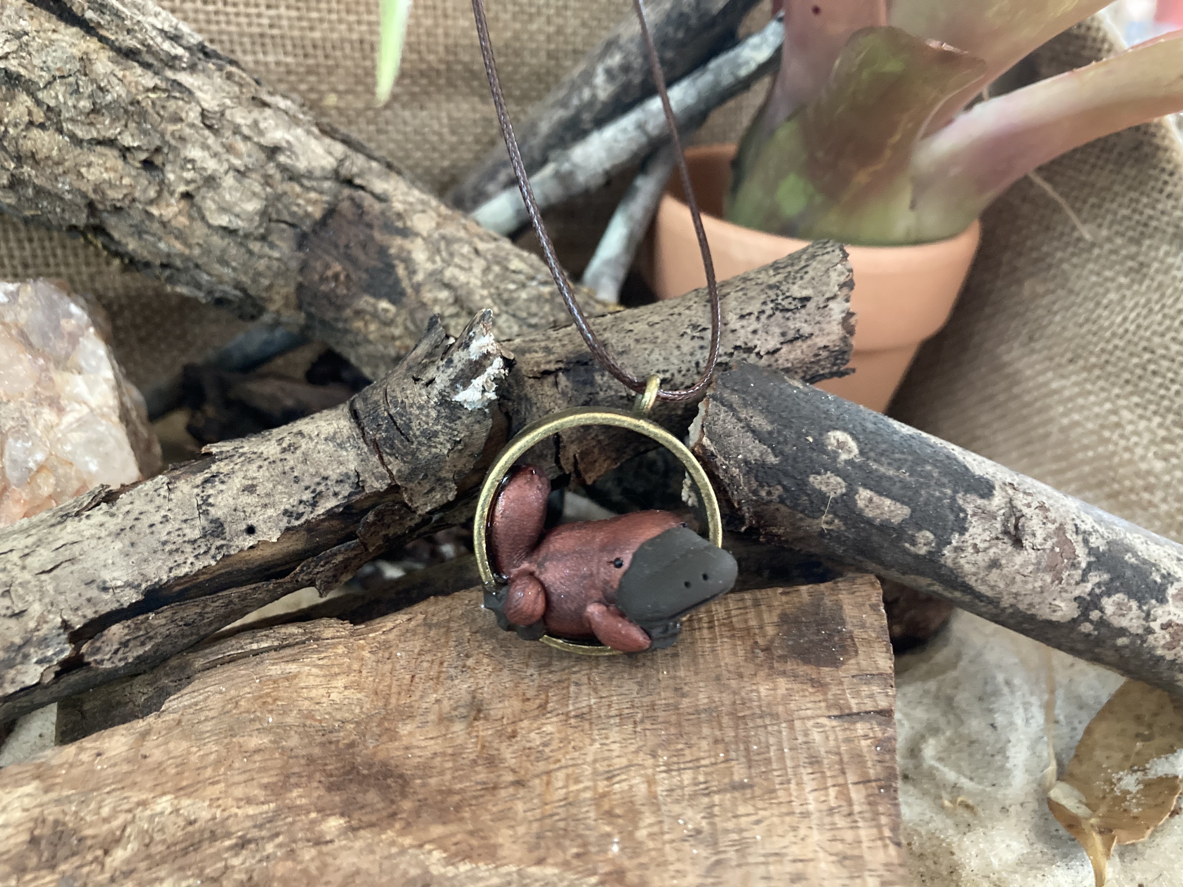 Platypus Pendant Necklace