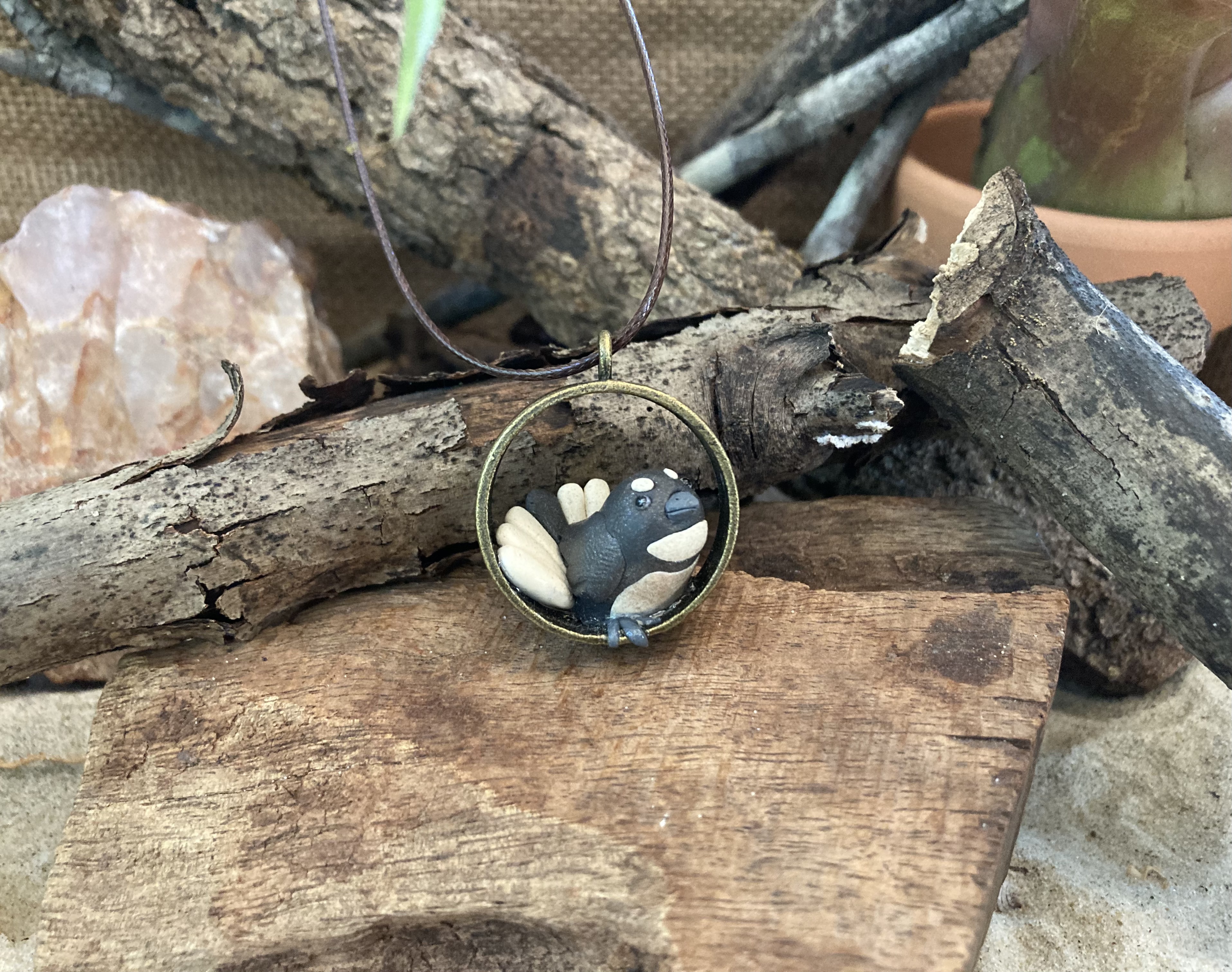 Piwakawaka Pendant Necklace