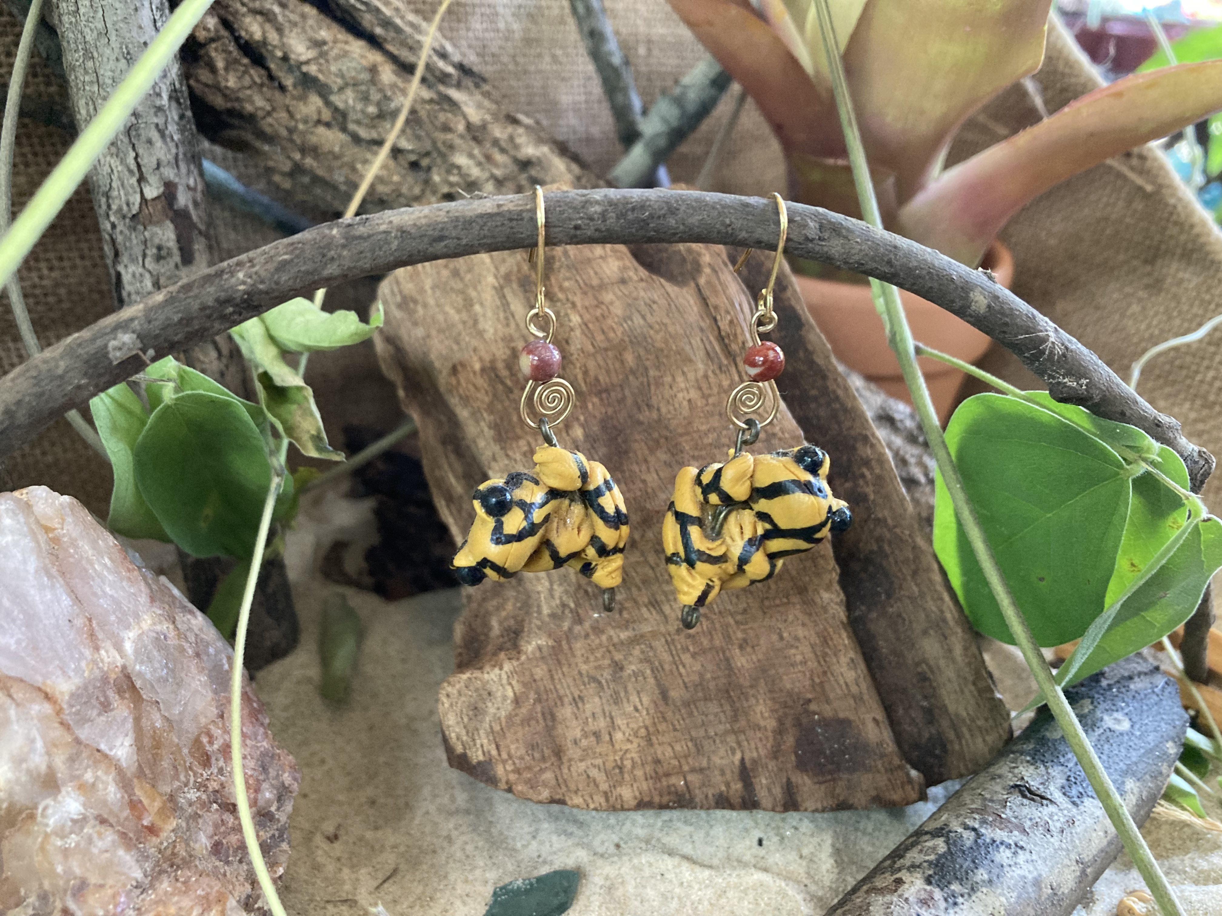 Corroboree Frog Earrings