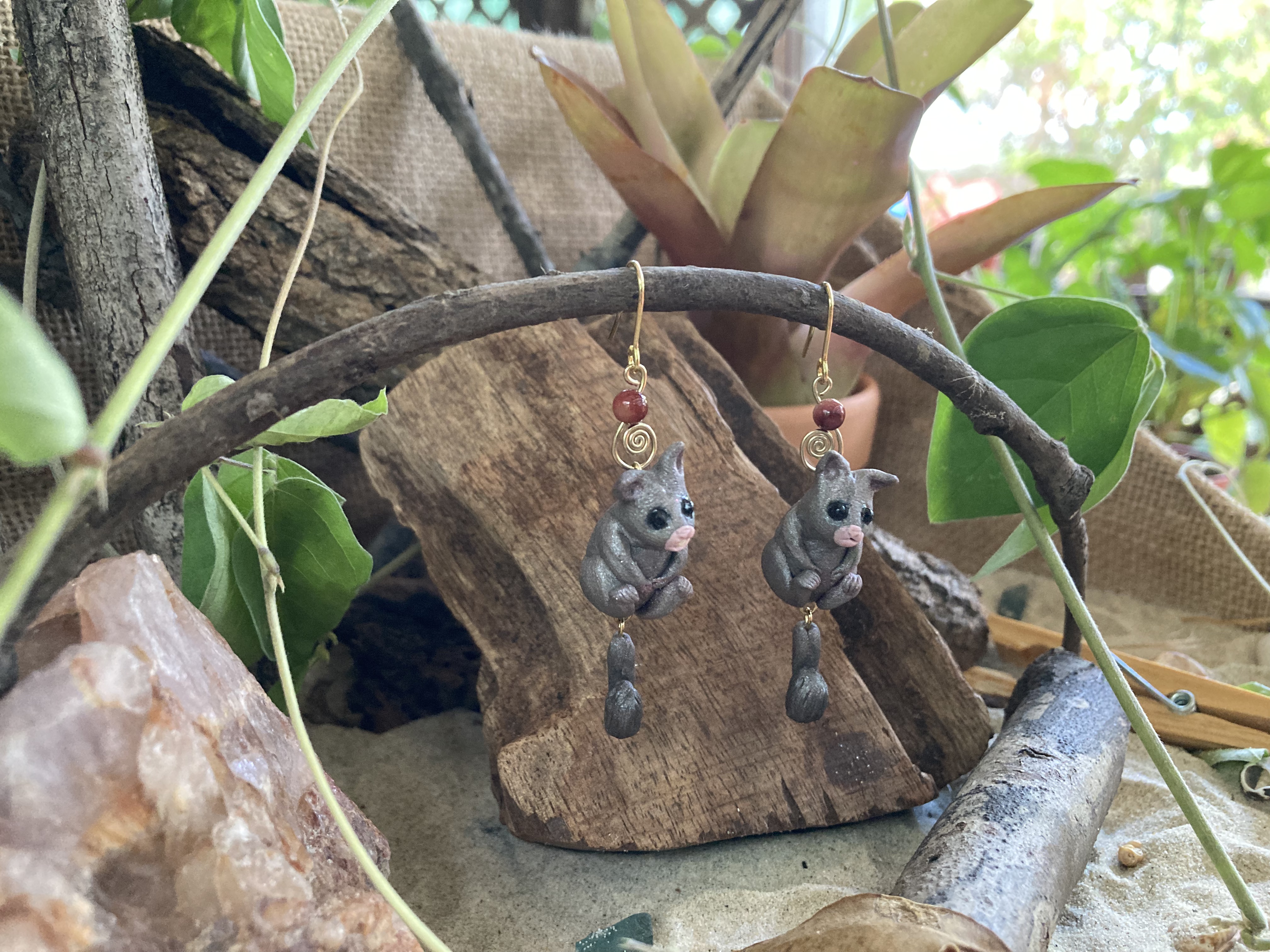 Brushtail Possum Earrings
