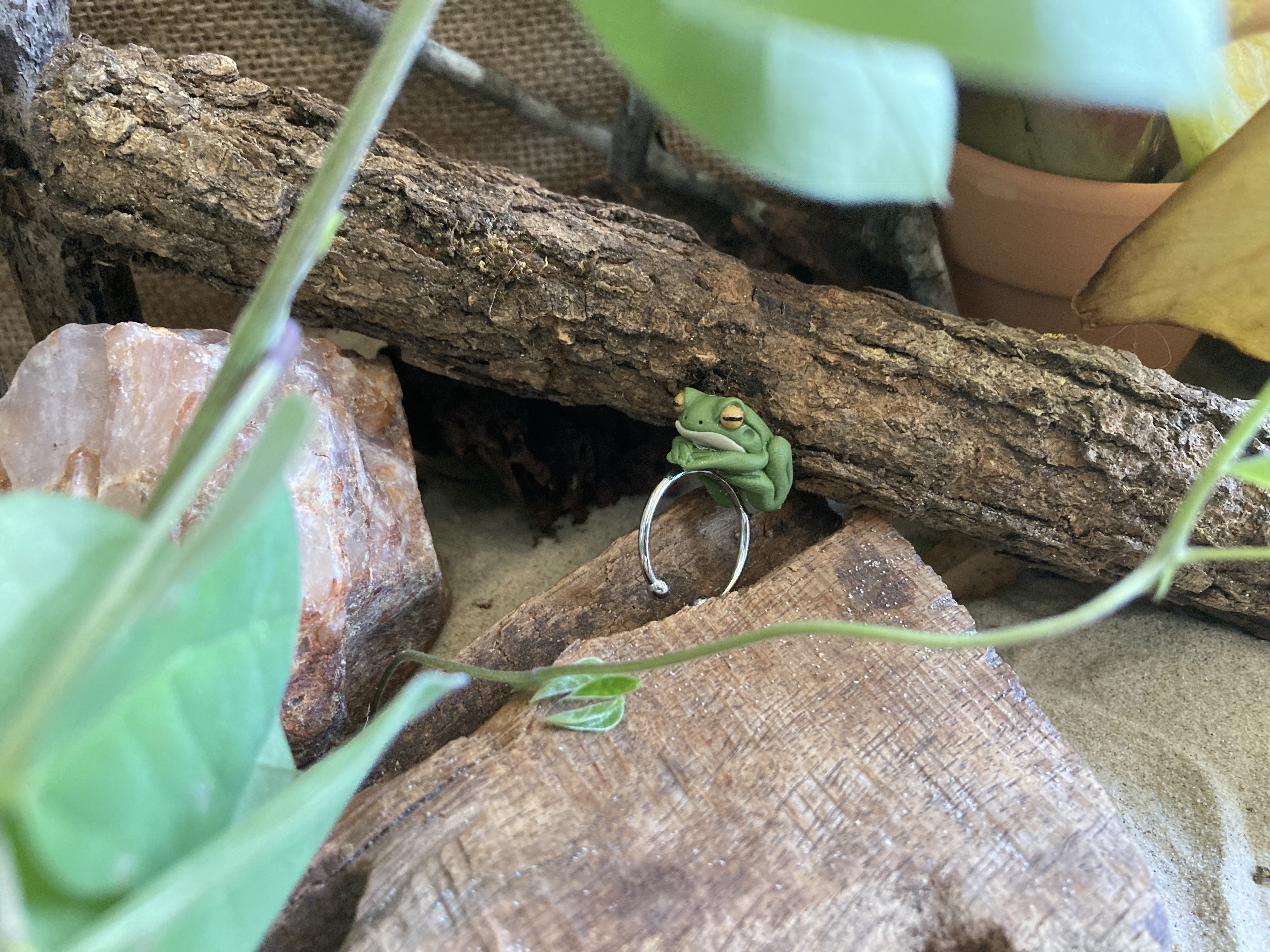 Frog Body Ring