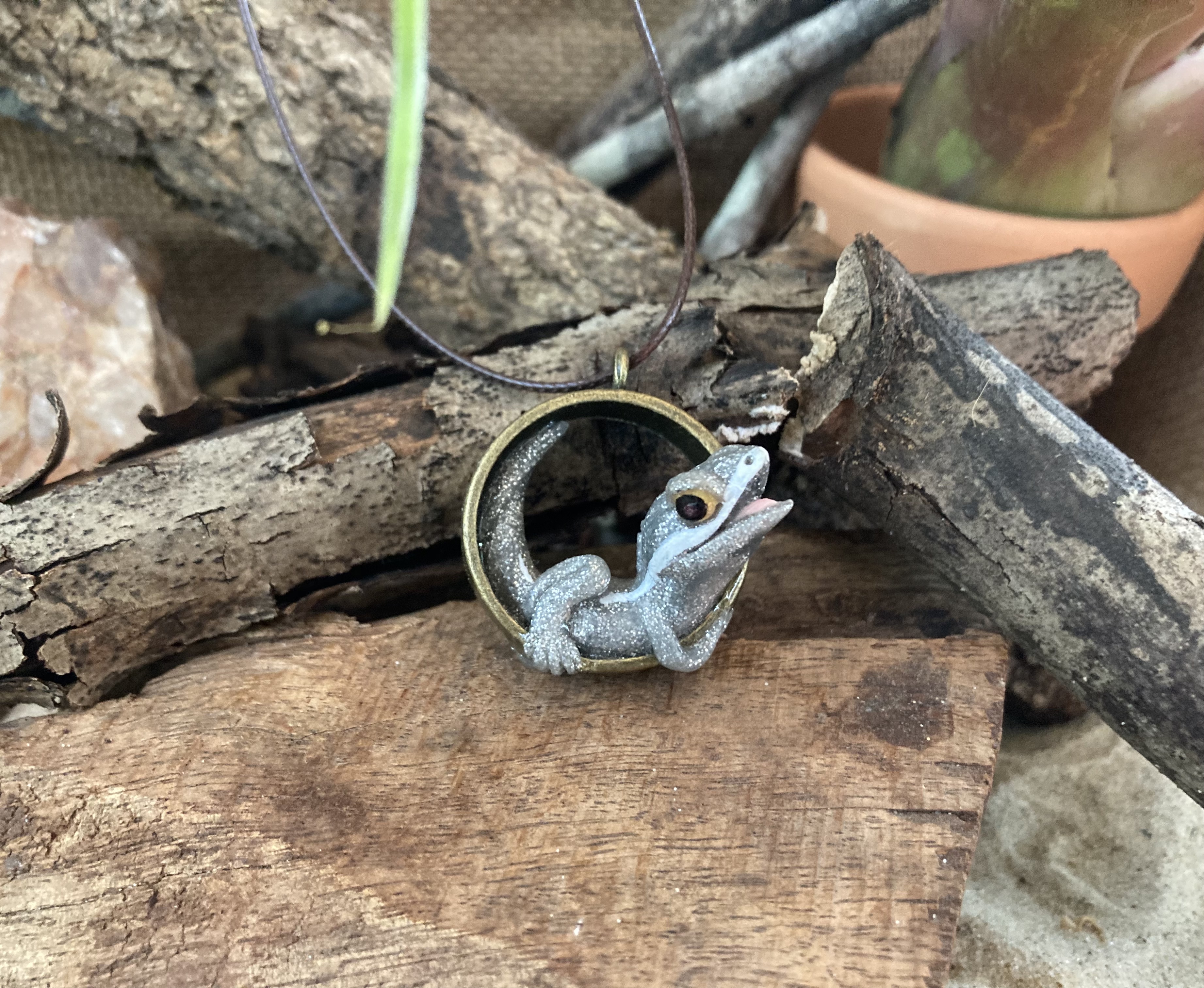 Gilbert's Dragon Pendant Necklace