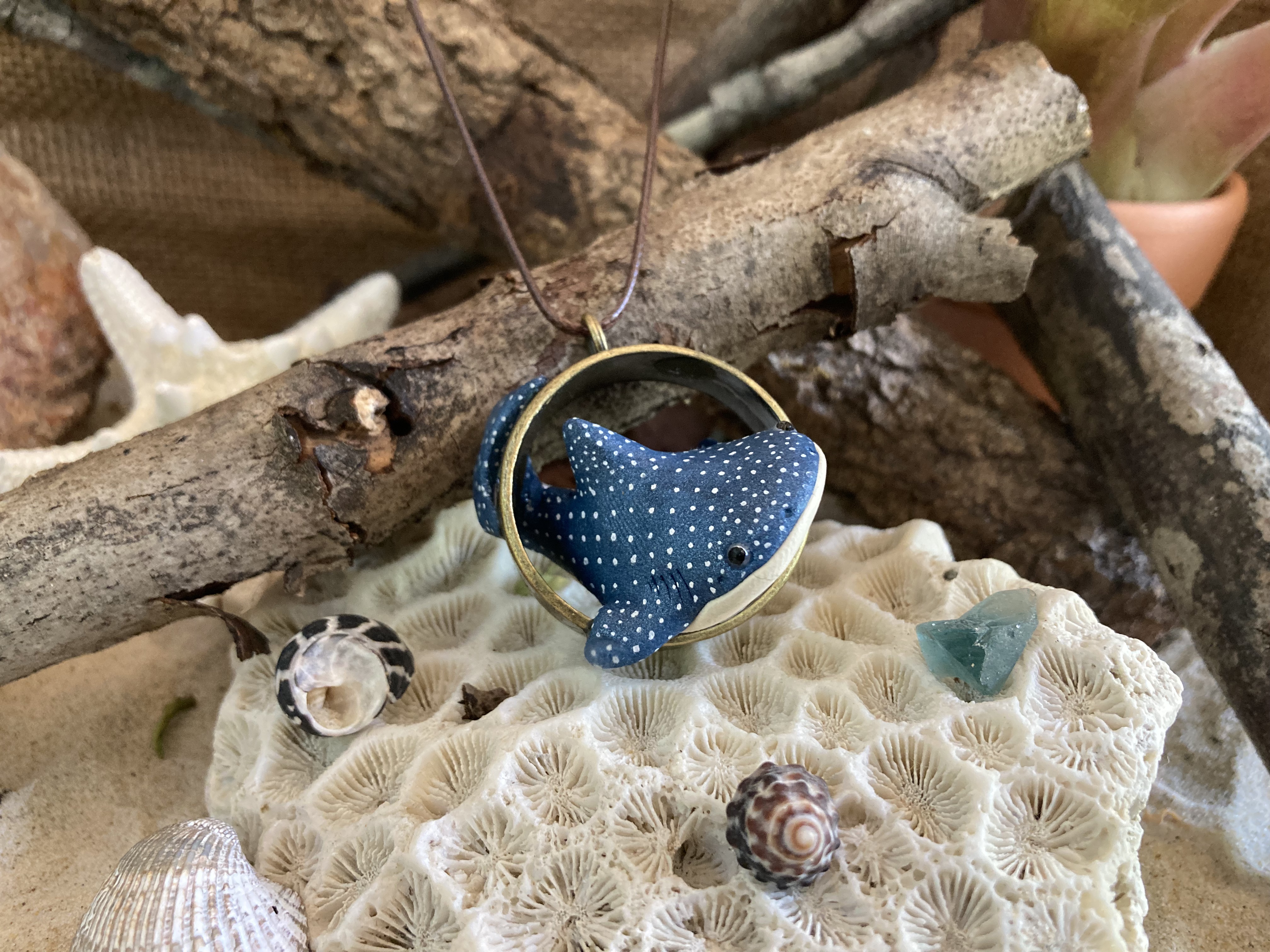 Whale Shark Pendant Necklace