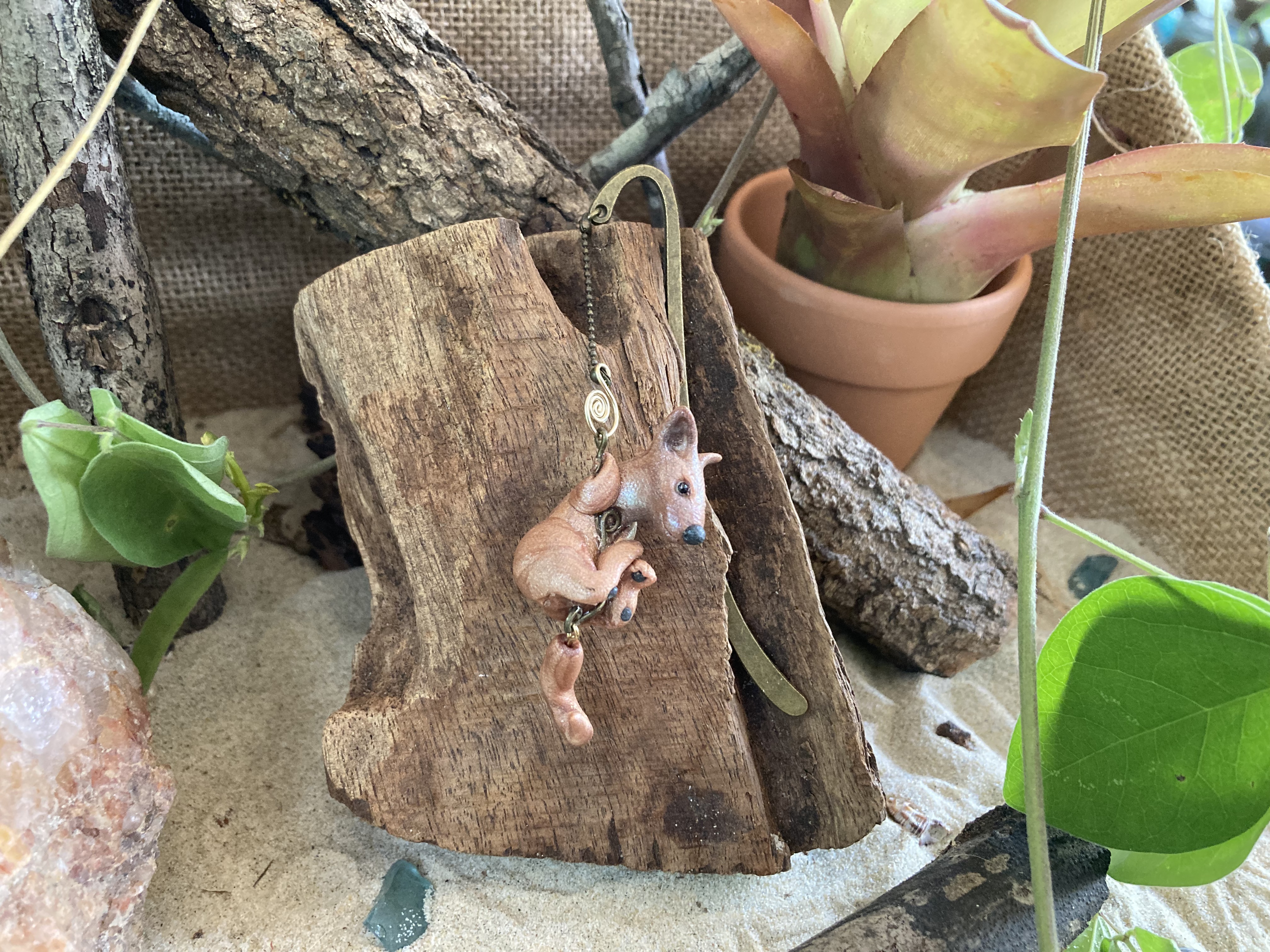 Agile Wallaby Bookmark