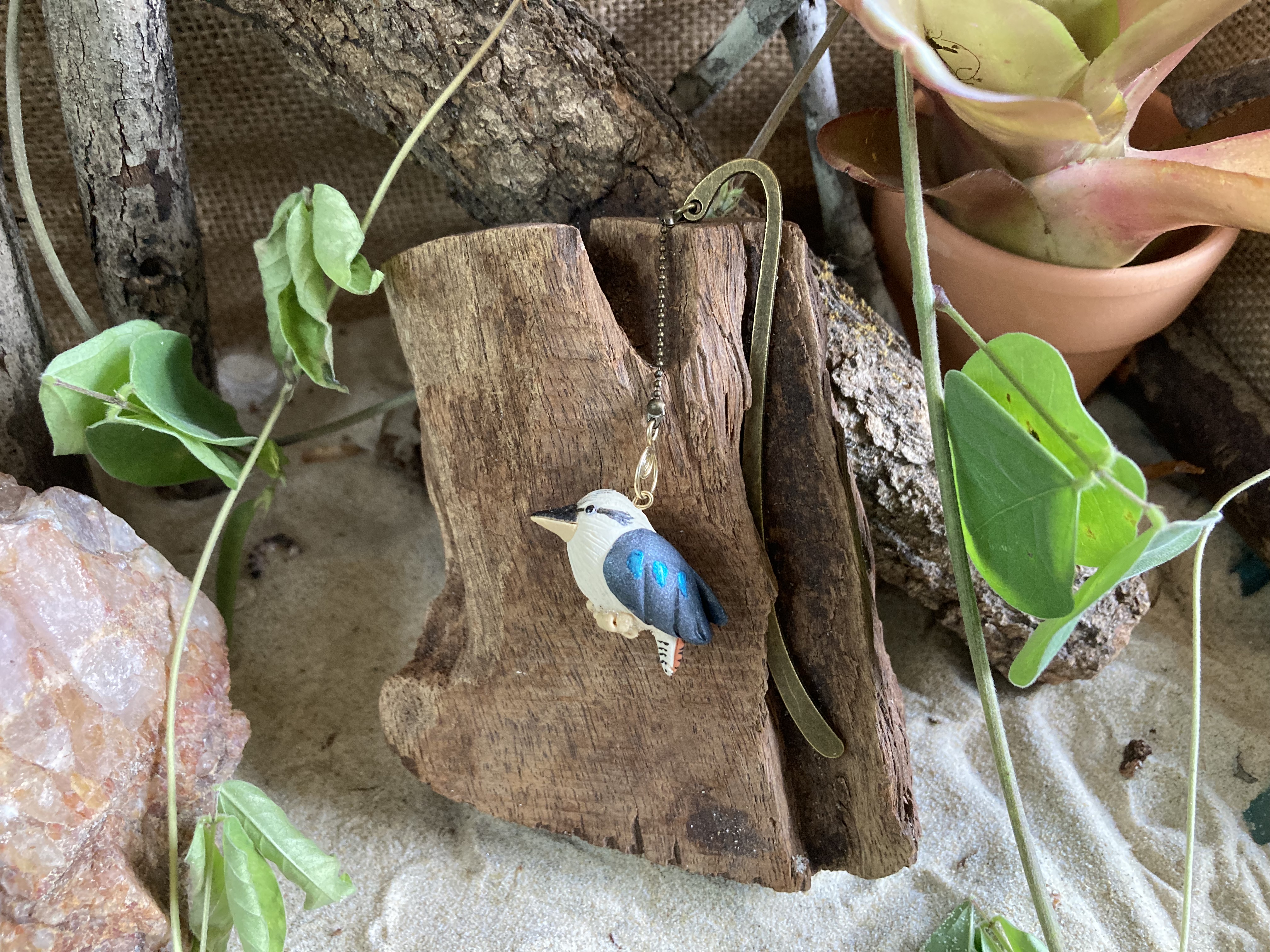 Laughing Kookaburra Bookmark