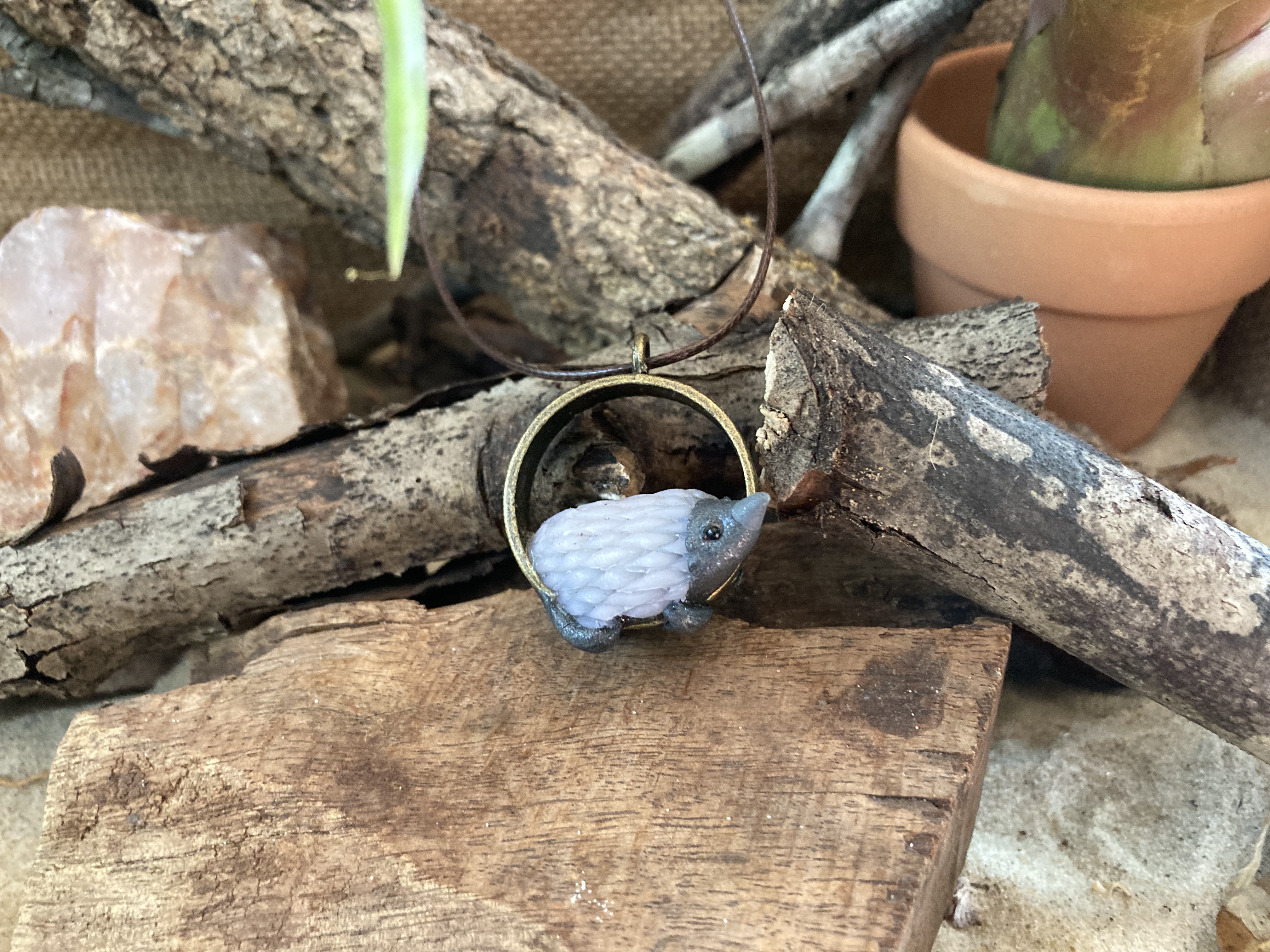 Echidna Pendant Necklace