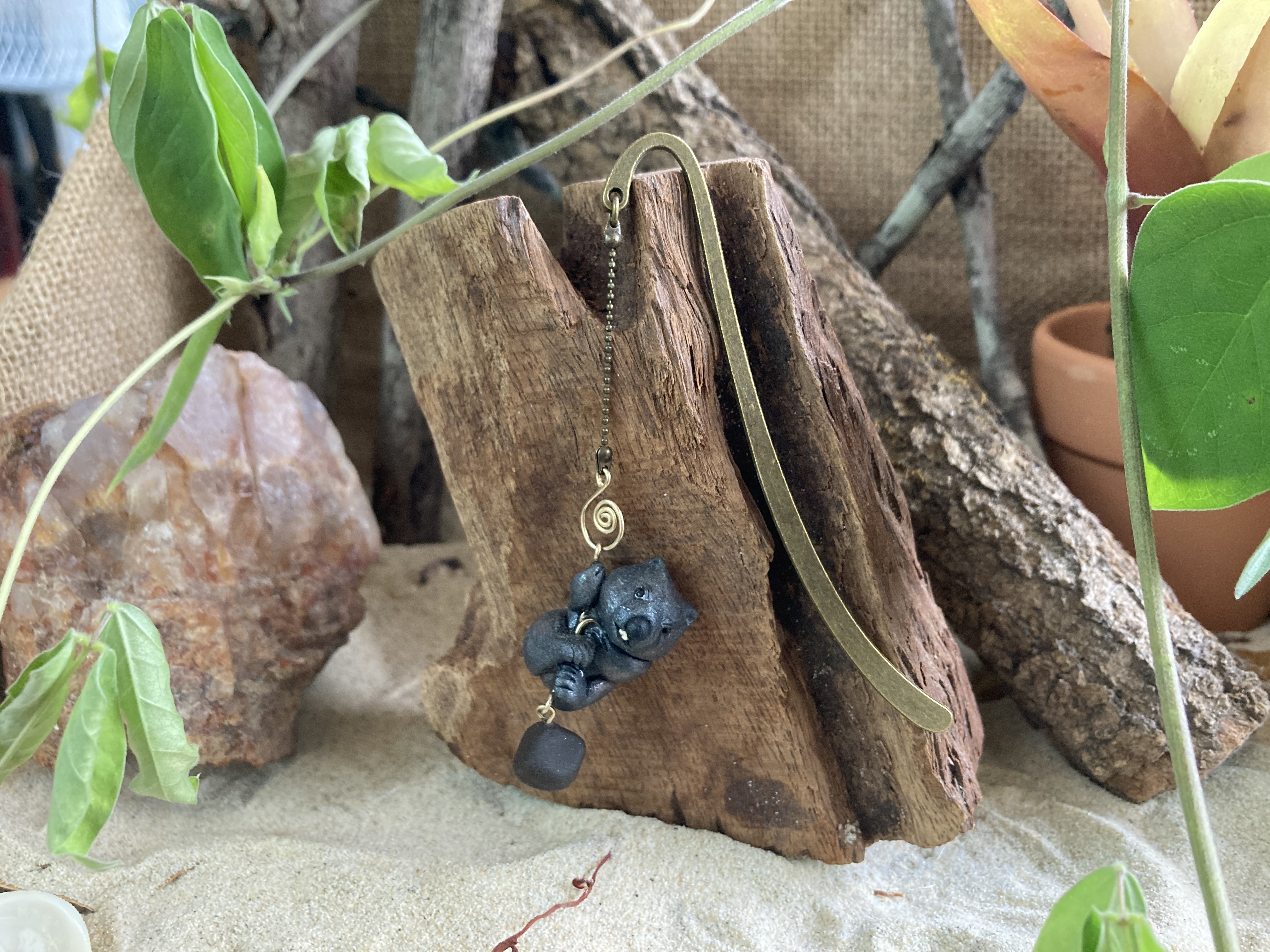 Common Wombat and Square poo Bookmark