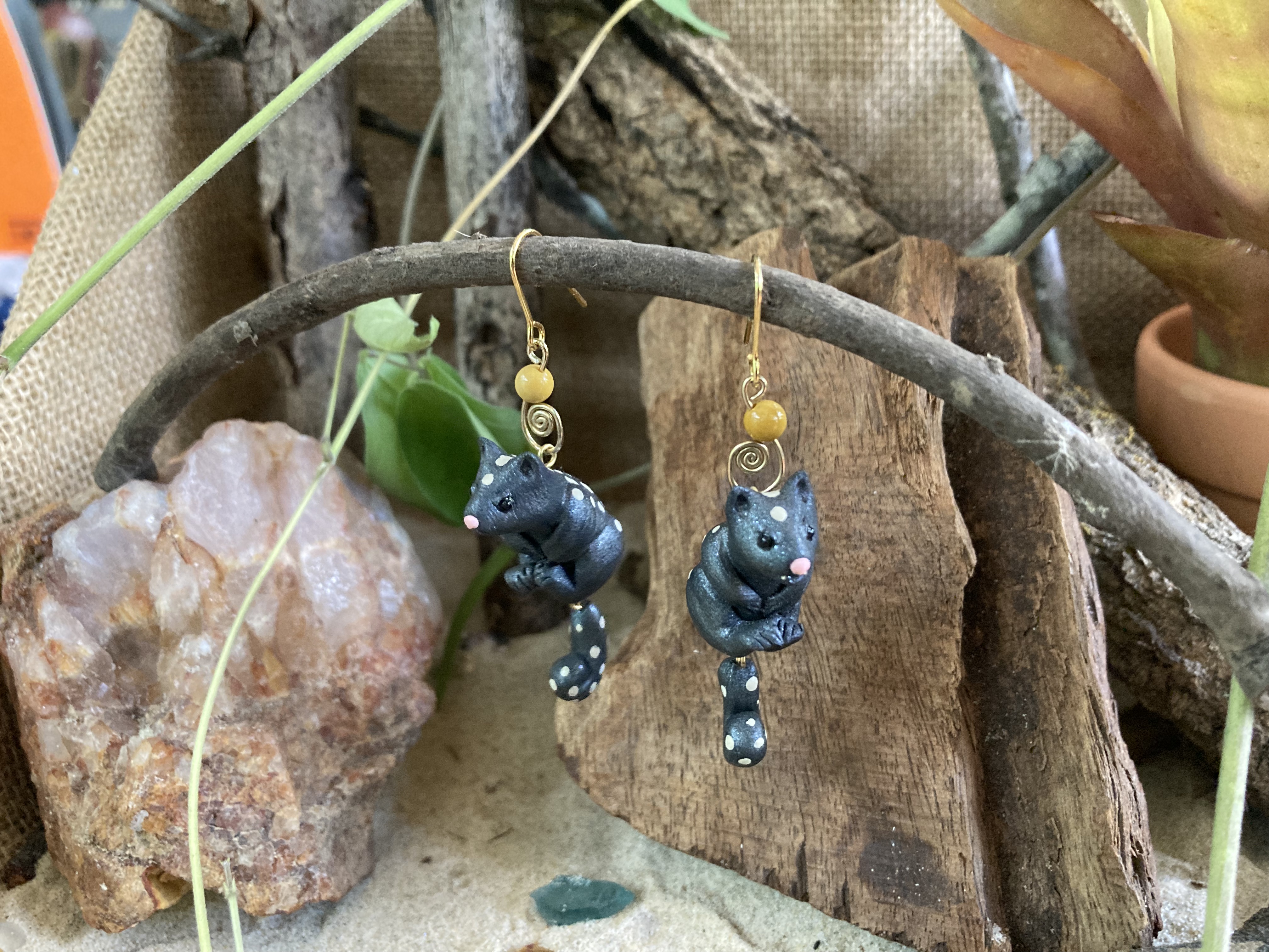 Eastern Quoll Earrings