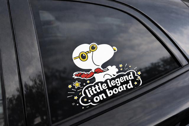 Little Legend On Board Vinyl Sticker