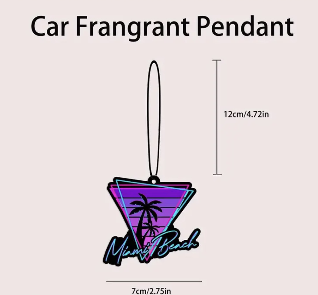 Miami Beach Air Freshener
