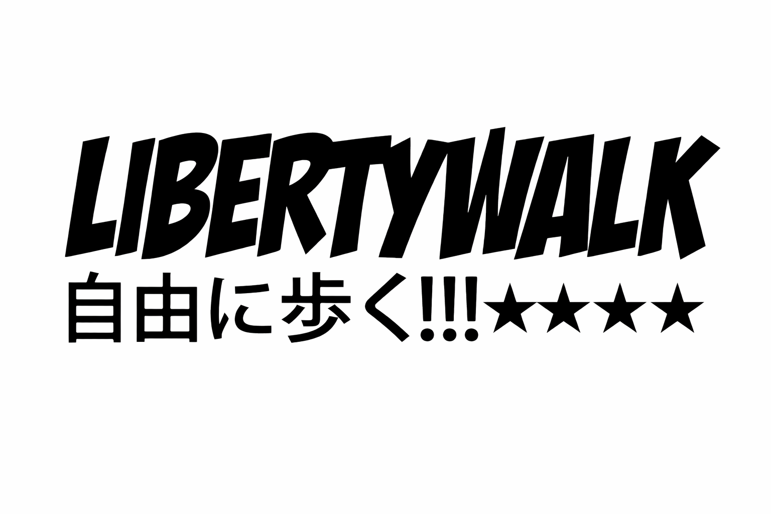 Libertywalk Vinyl Sticker