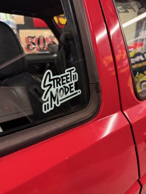 Street Mode Vinyl Sticker