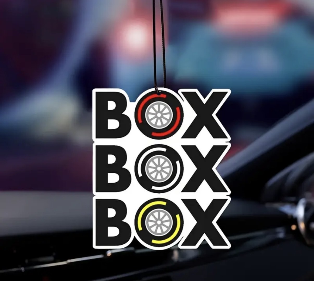 Box Box Box Air Freshener