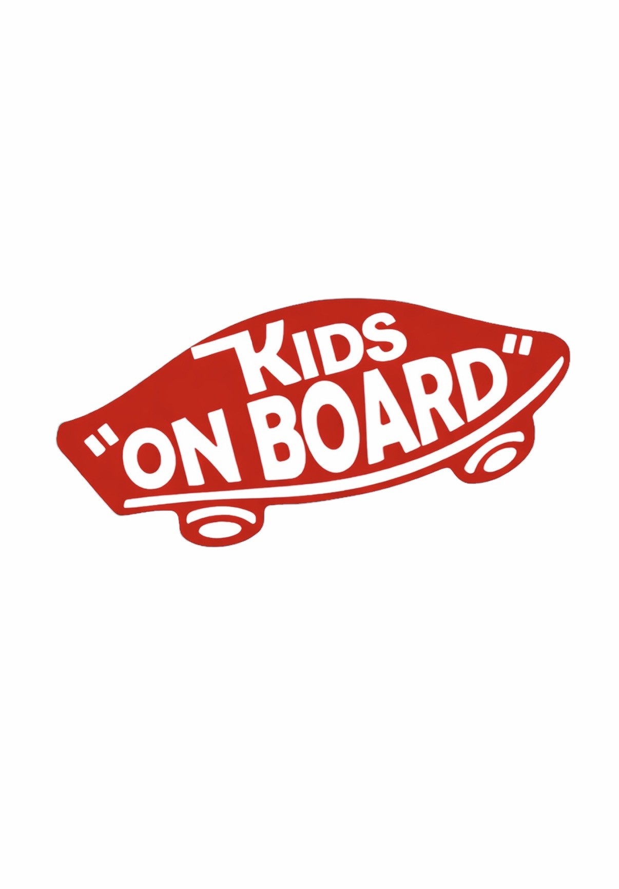Kids On Board Vinyl Sticker