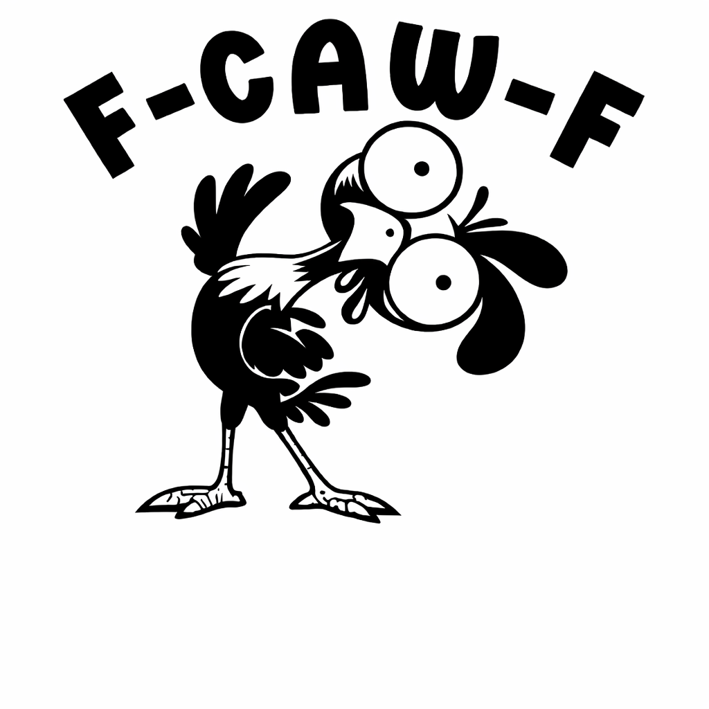 F-CAW-F Vinyl Sticker