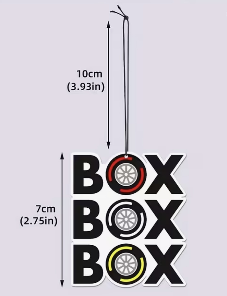 Box Box Box Air Freshener