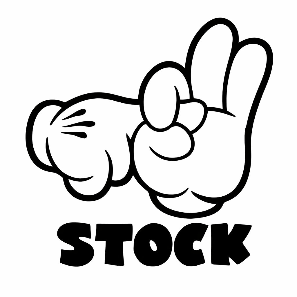 Stock Vinyl Sticker