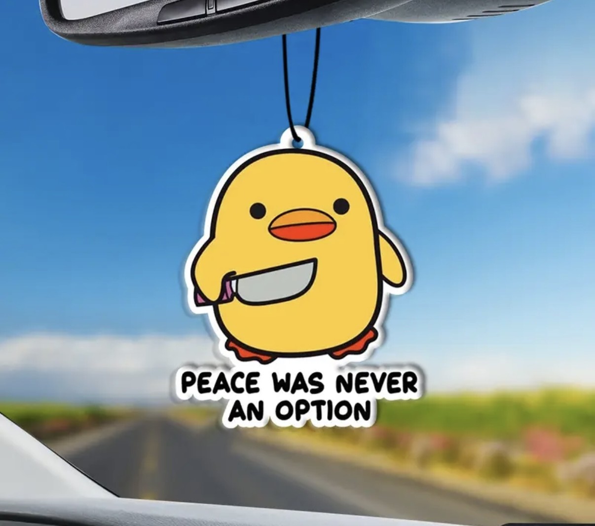 Peace Was Never An Option Air Freshener