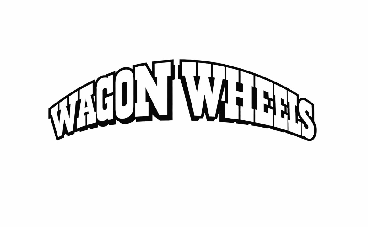 Wagon Wheels Vinyl Sticker