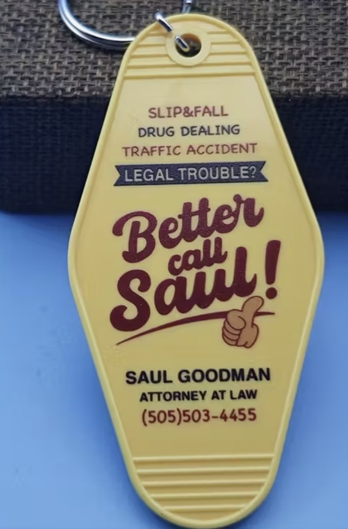 LWY RUP Better Call Saul Key Ring