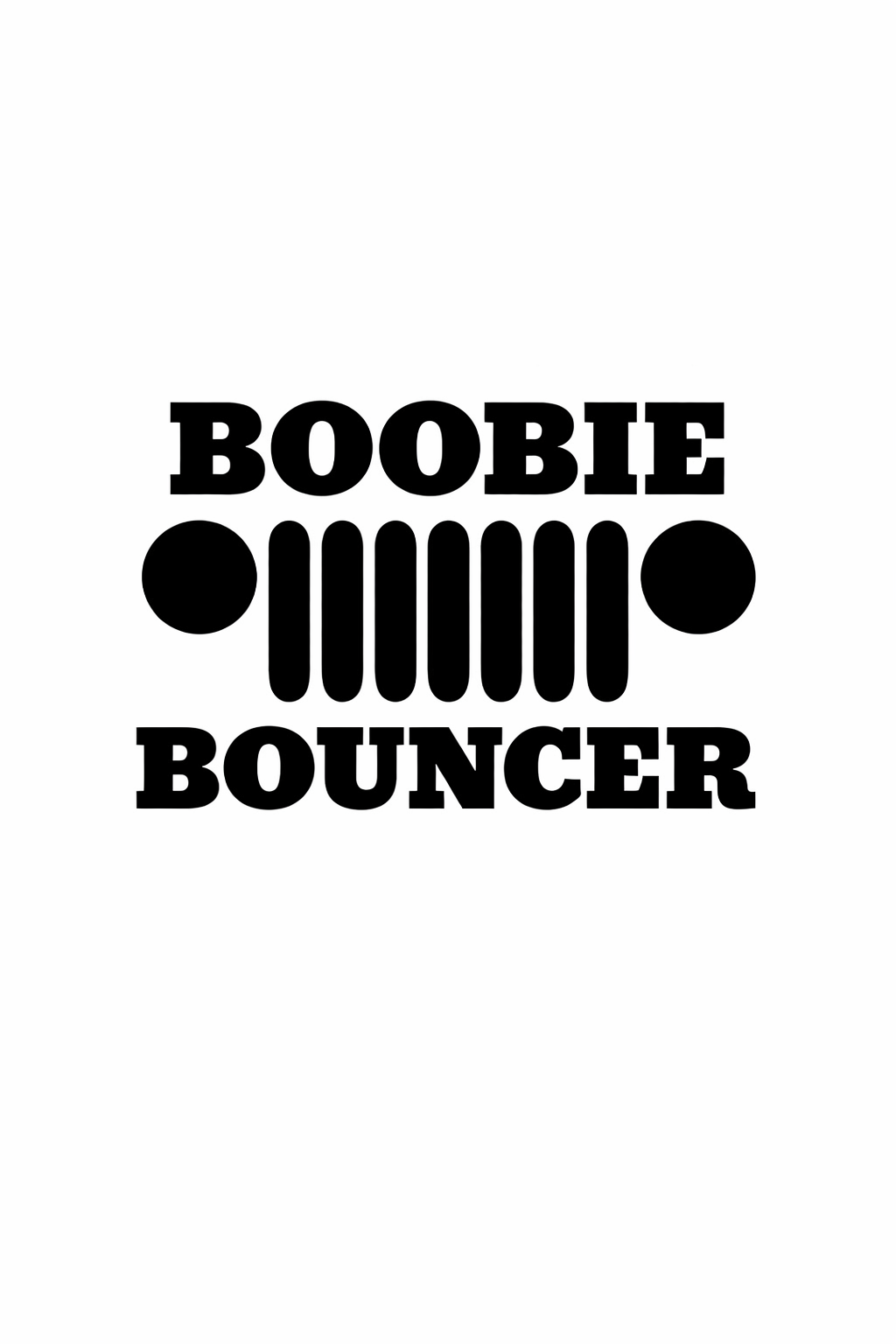Boobie Bouncer Vinyl Sticker