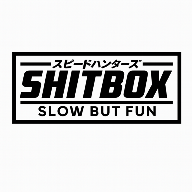 Shitbox Vinyl Window Sticker