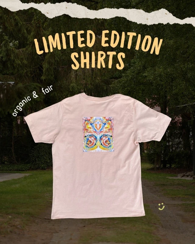 Limited Edition Art T-Shirtm, organic and fairwear
