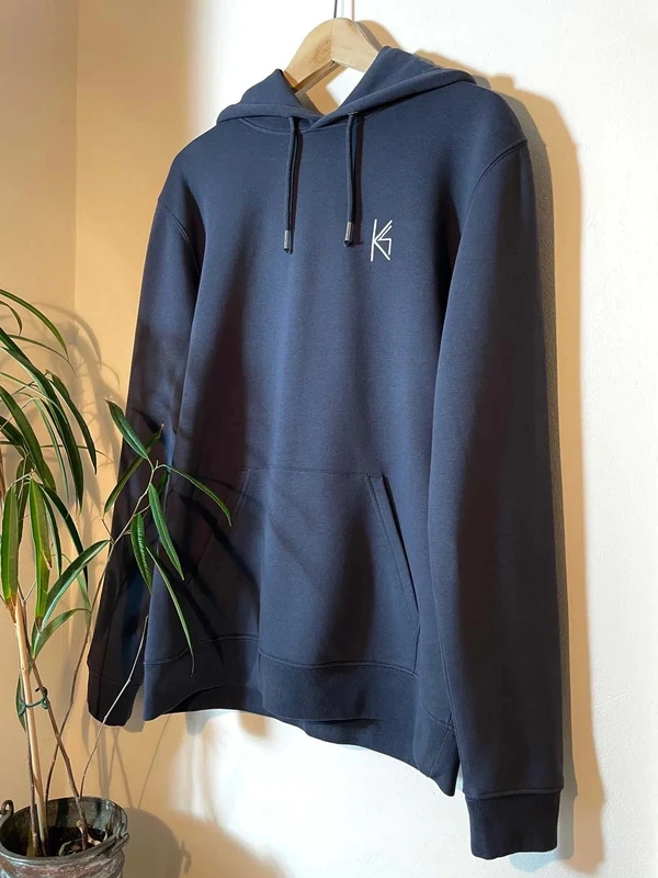 Seashell Abstract Art Hoodie XL organic and fairwear