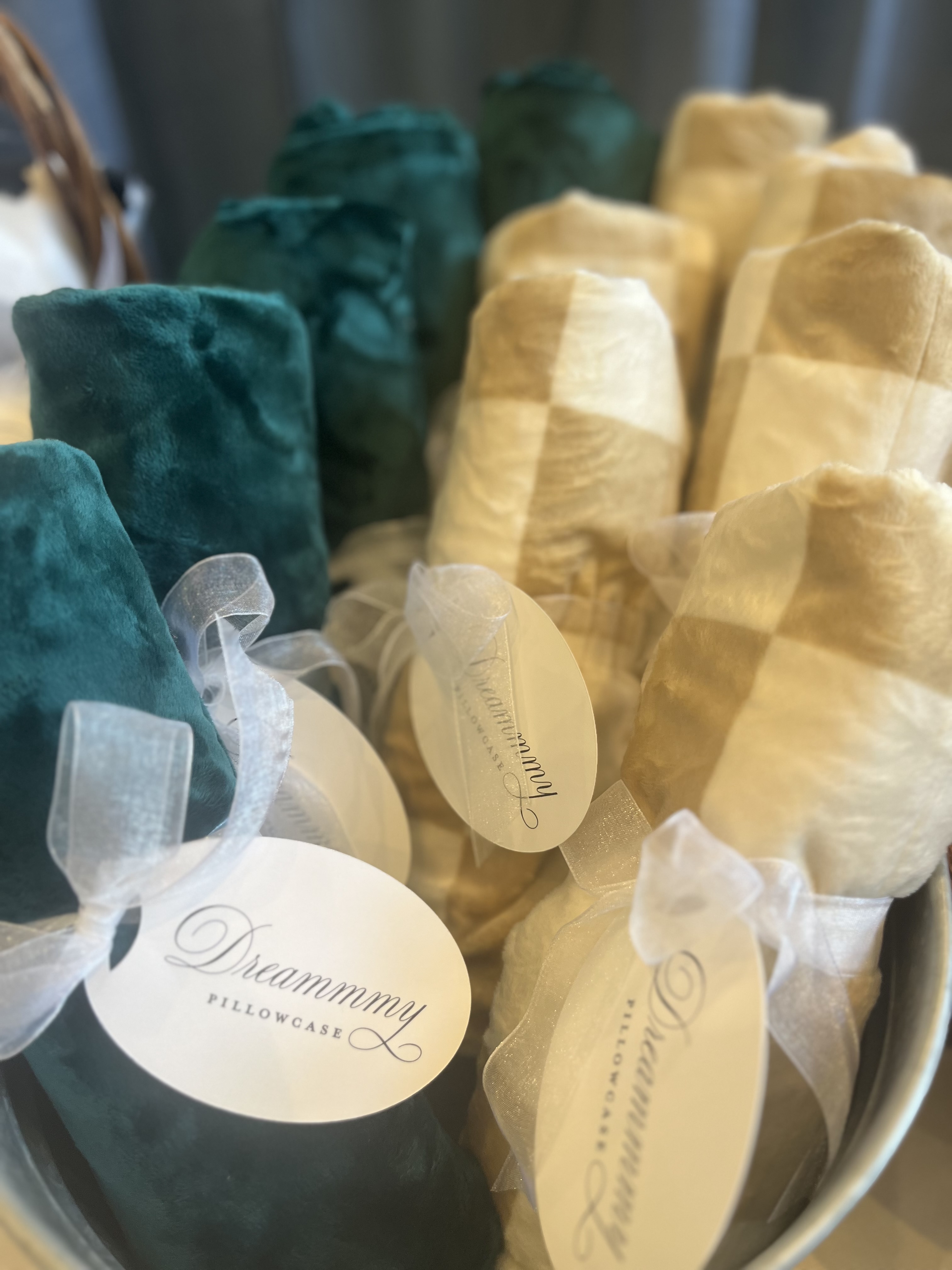 Brown Gingham Pillowcase