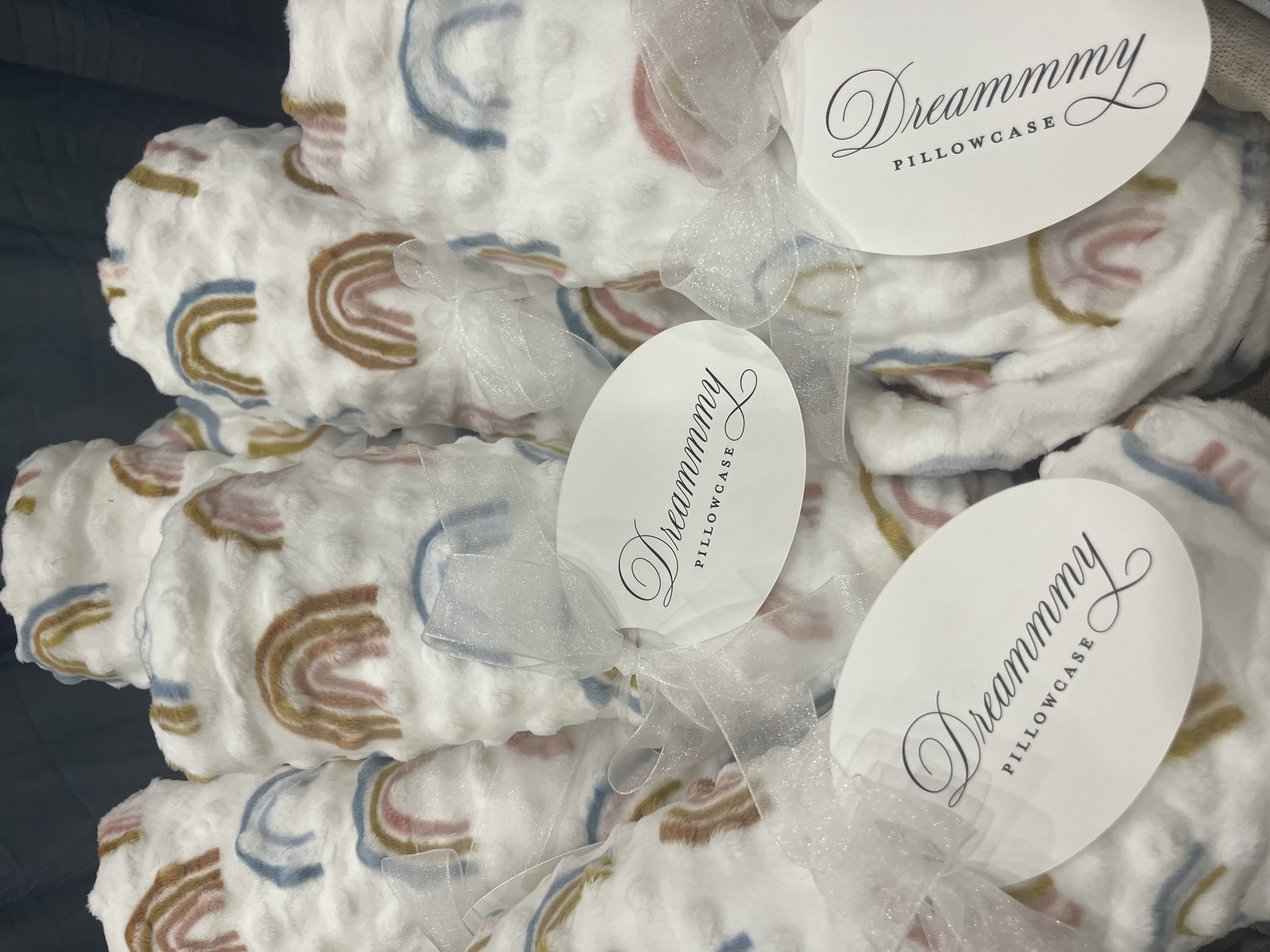 Elegant Rainbow Pillowcase