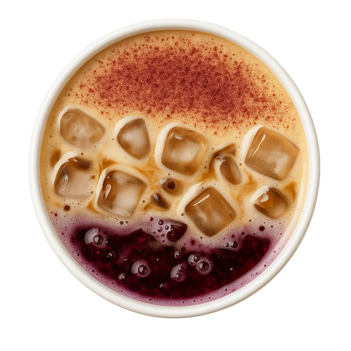 Blackberry Ice Latte