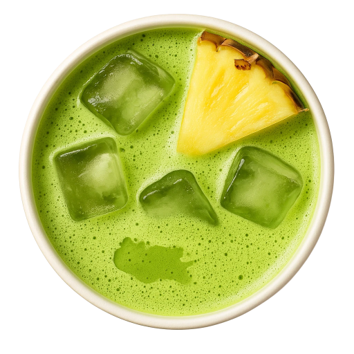 Pina Colada Matcha Ice Latte
