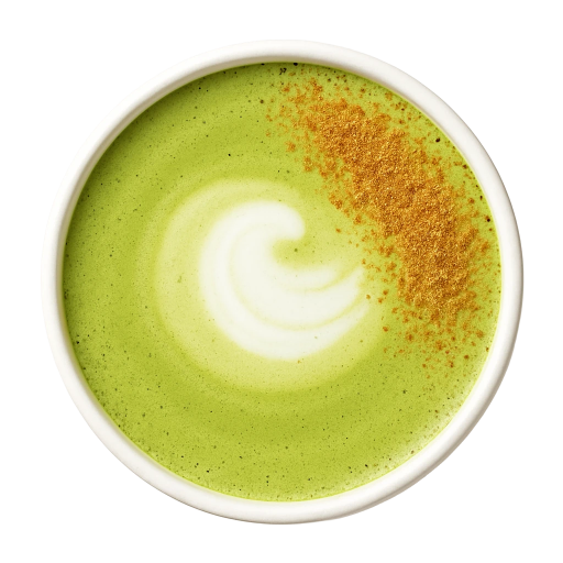 Gingerbread Matcha Latte