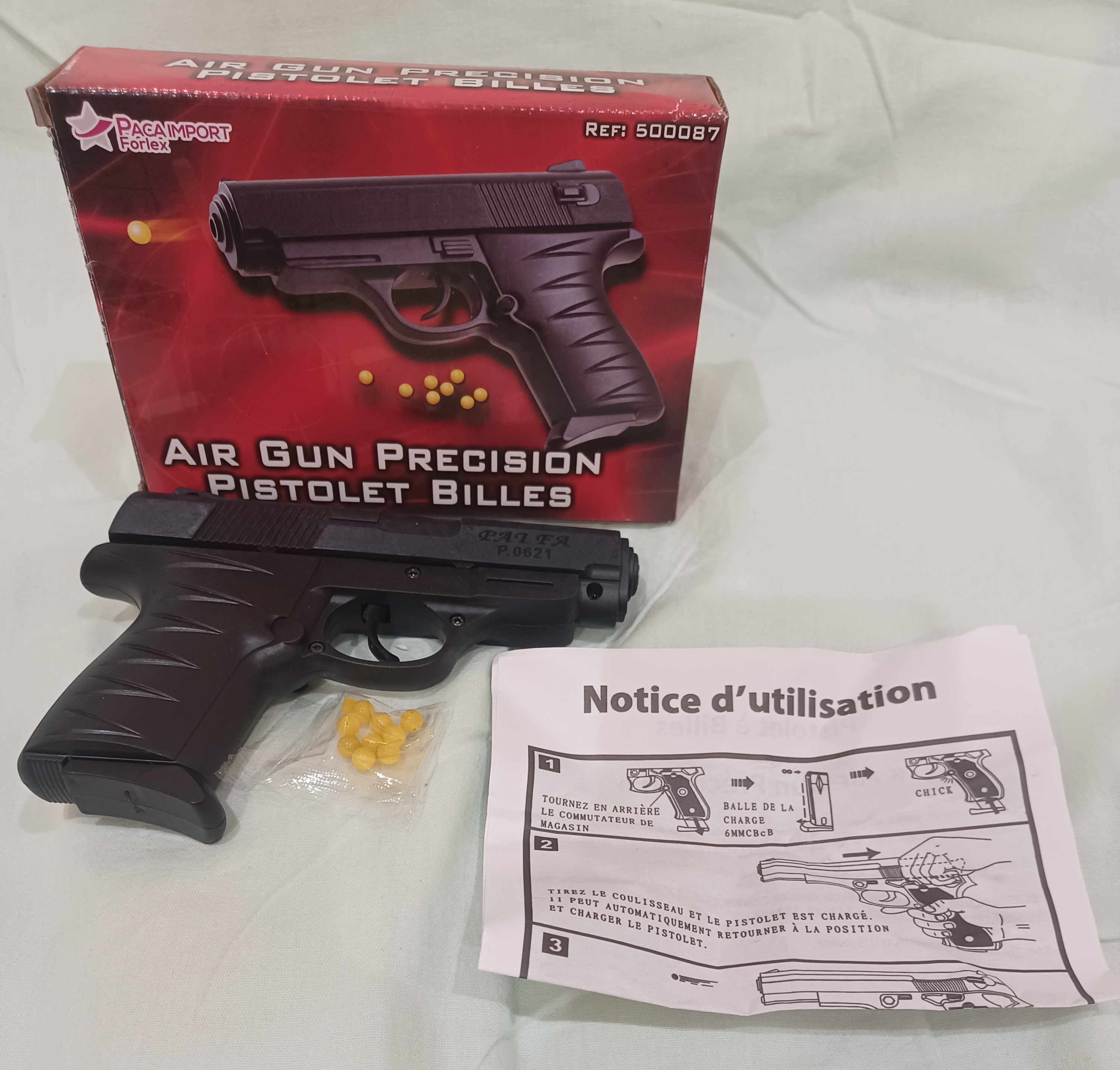 Pistolet à billes 