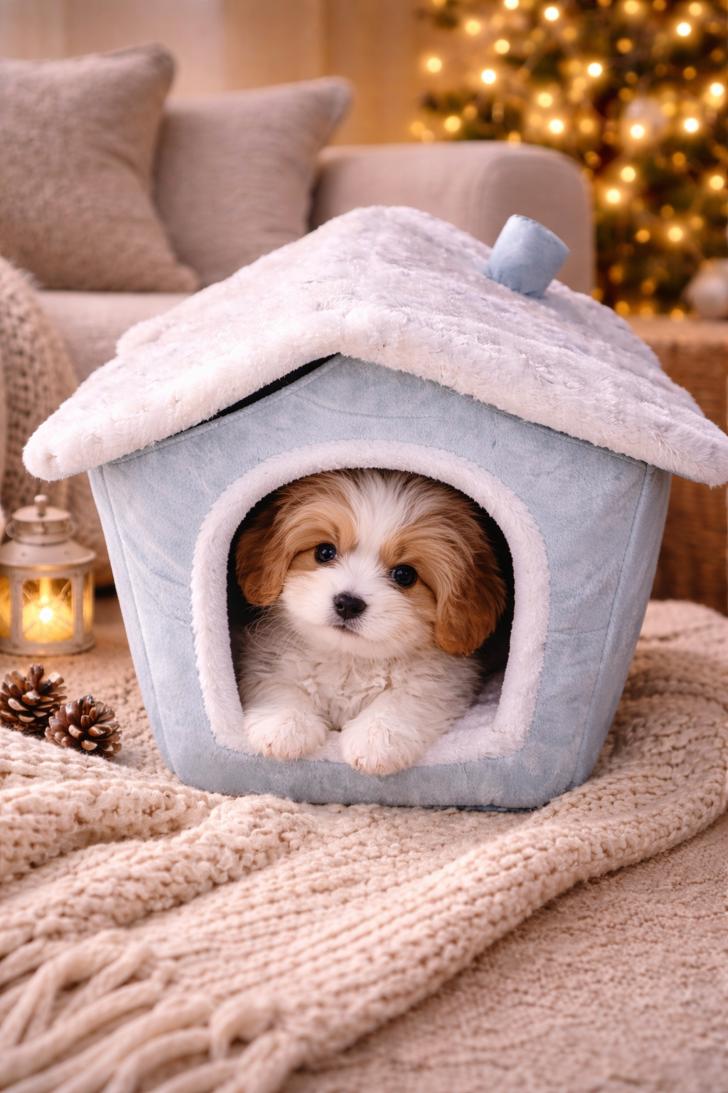 Maison douillette pour animaux