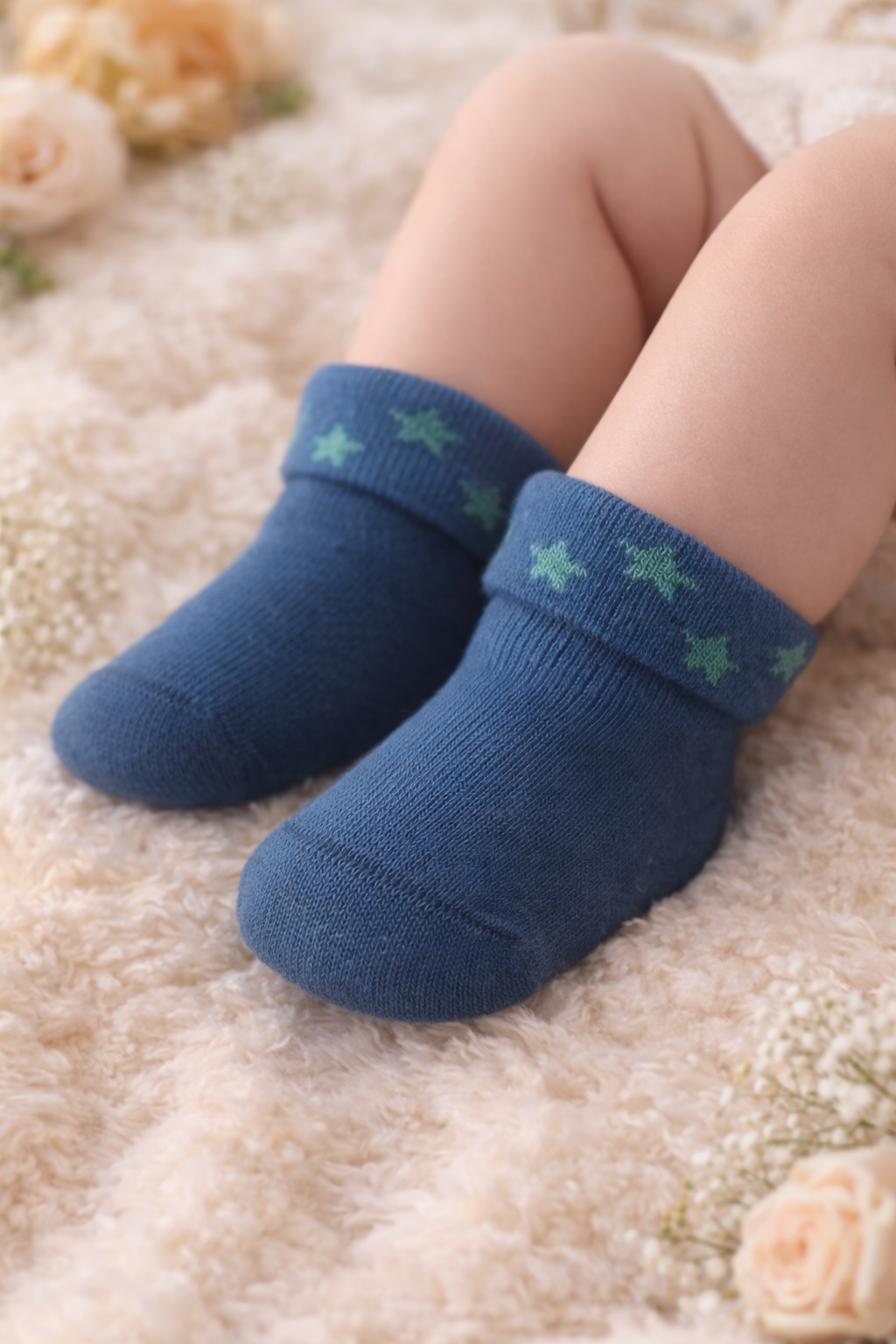 Chaussettes bébé 0-6 mois (plusieurs modèles disponibles)