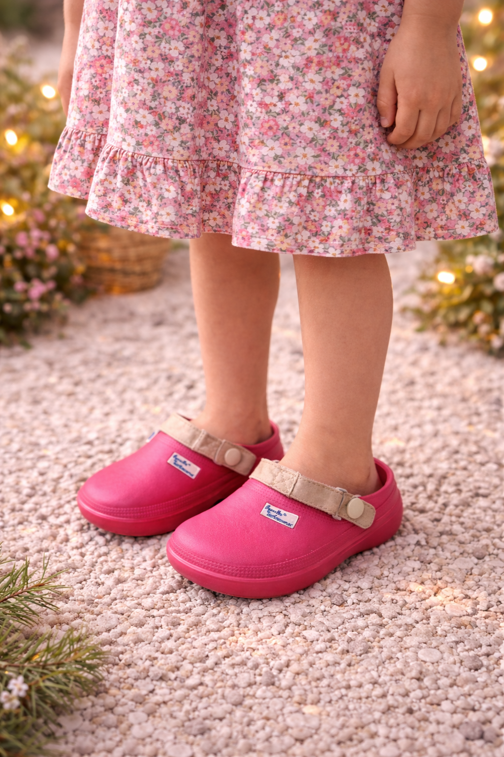 Sabots crocs roses pour enfants taille 31/32