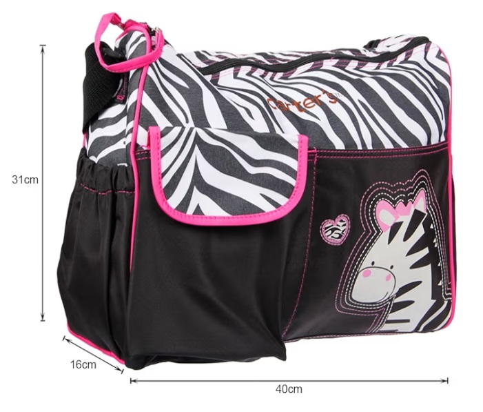 Sac à langer zèbre