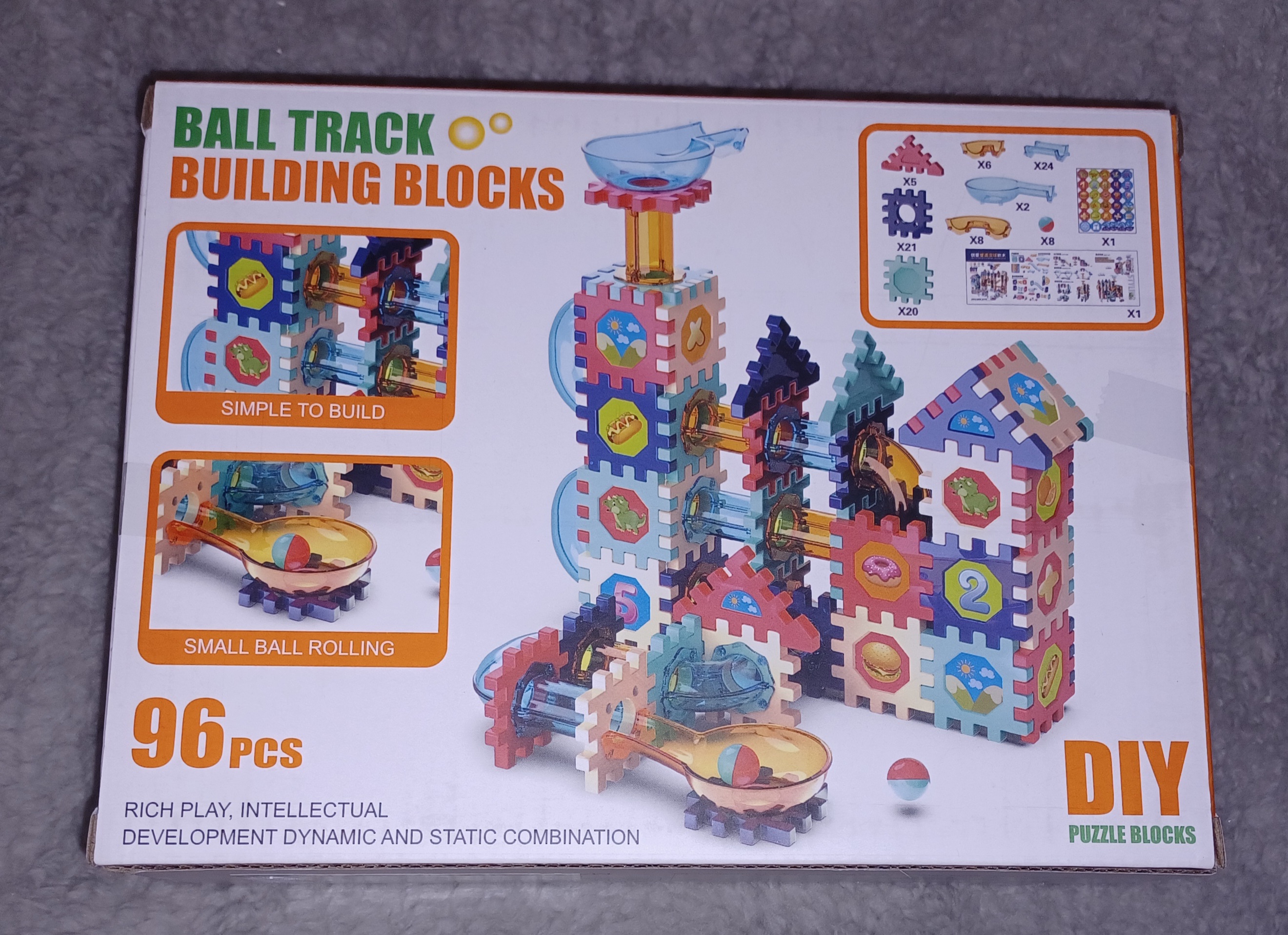 Jeu de construction Ball Track