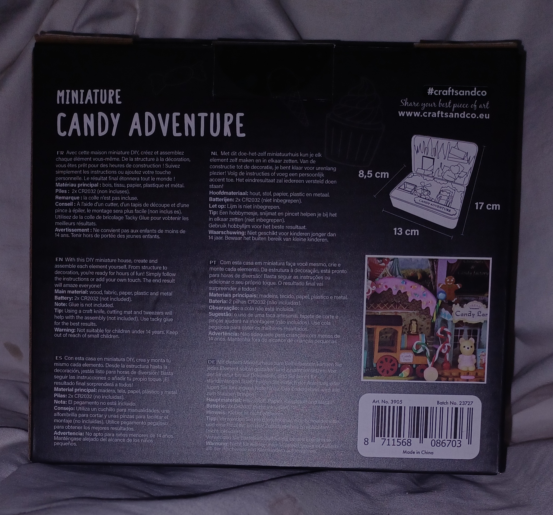 Miniature Candy Adventure à led