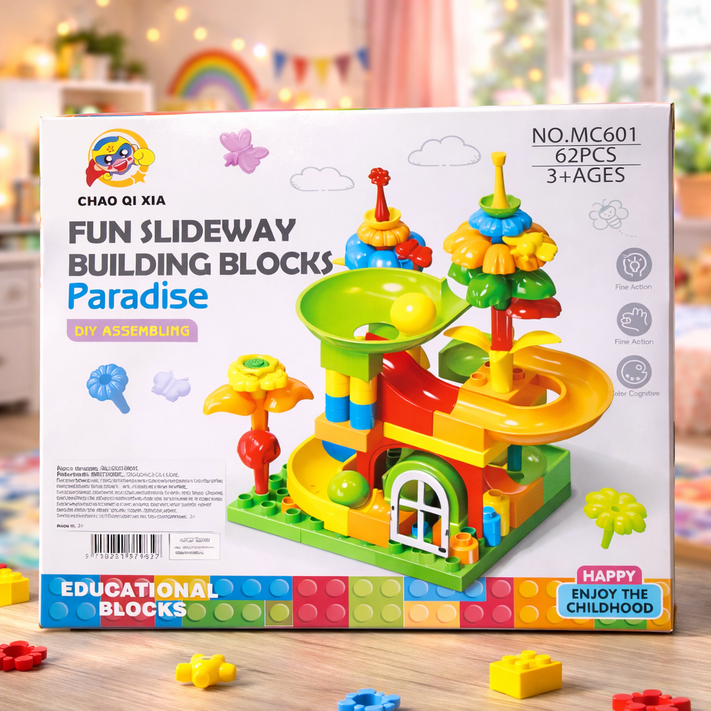 jeu de construction et de billes Toboggan (plusieurs modèles disponibles) 