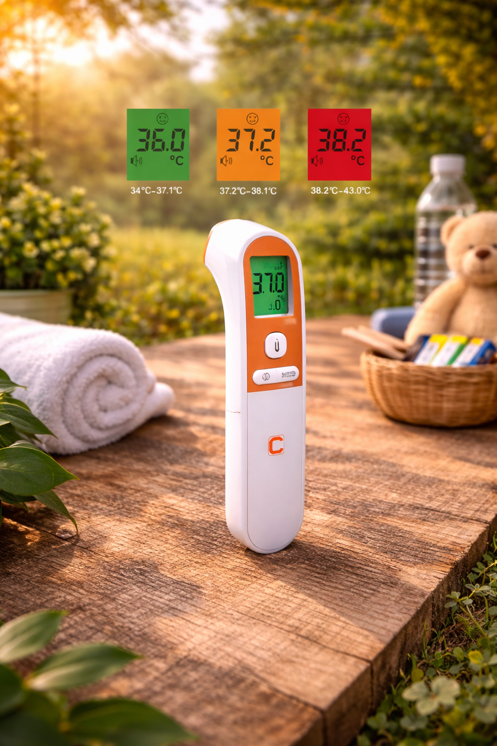 Thermomètre digital infrarouge