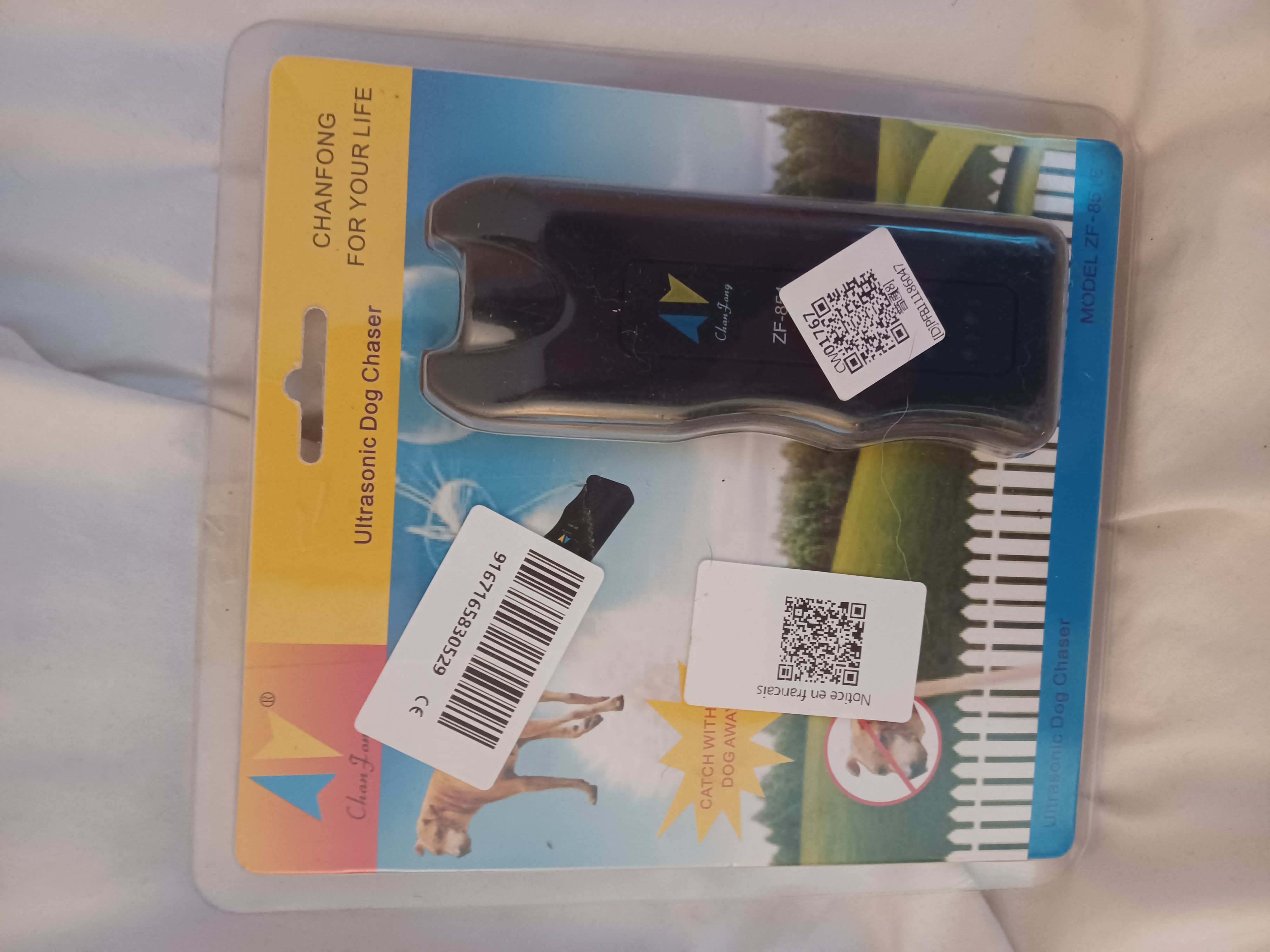 Dissuadeur ultrasonique pour chiens