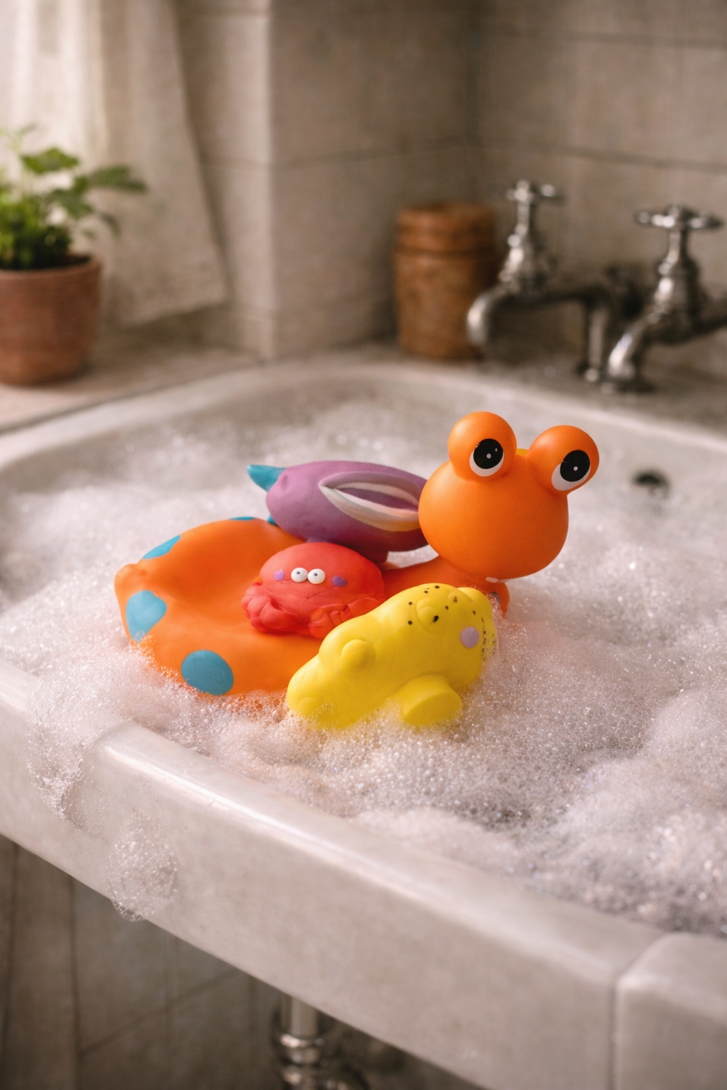 Set de jouets de bain animaux