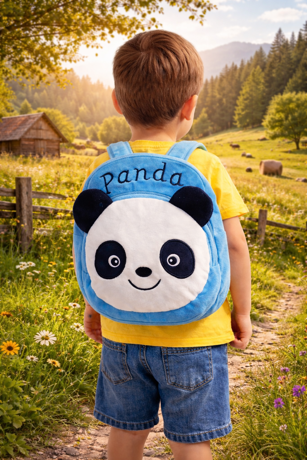 Sac à dos tout doux Panda