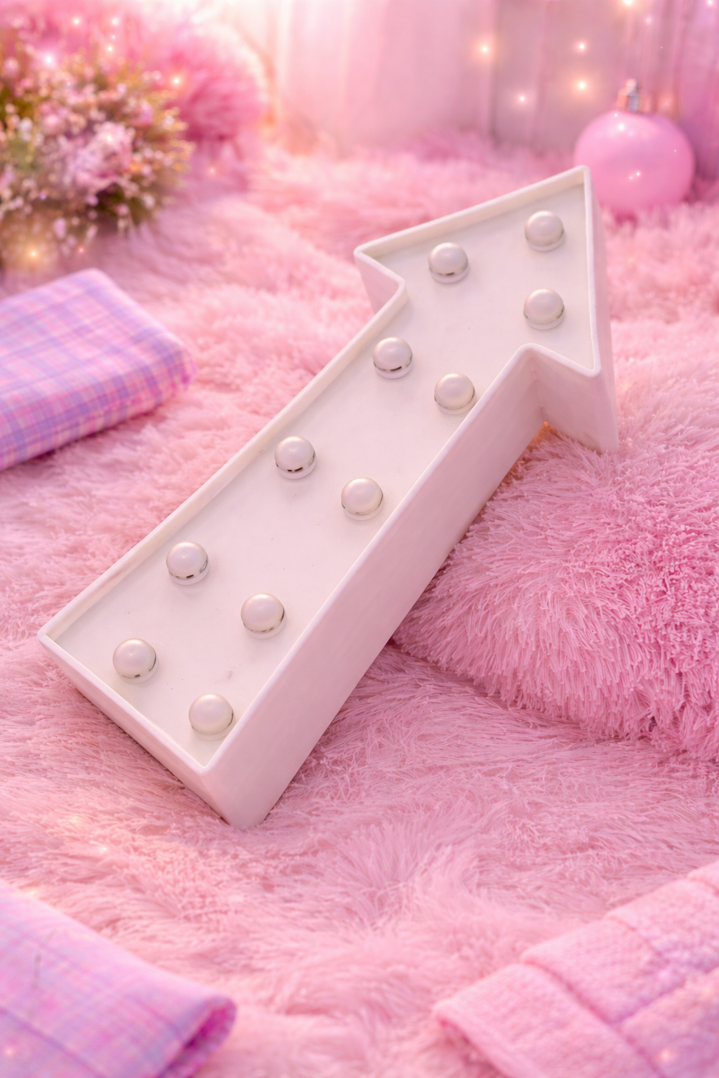 Flèche lumineuse LED  24,5 X10 cm