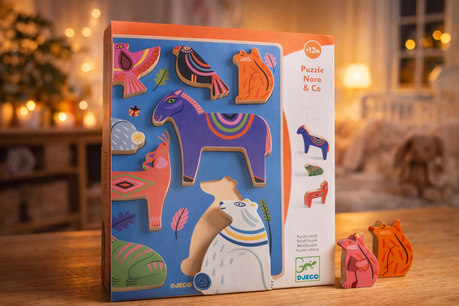 Puzzle en bois Nora & Co