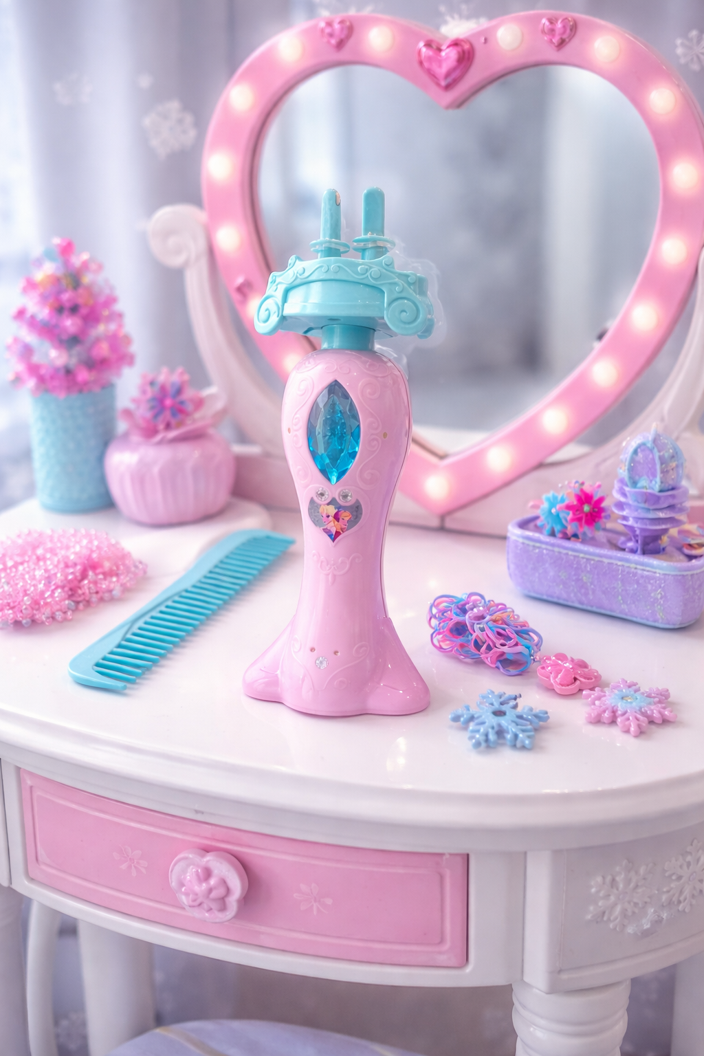 Appareil à tresses/ondulation Reine des Neiges